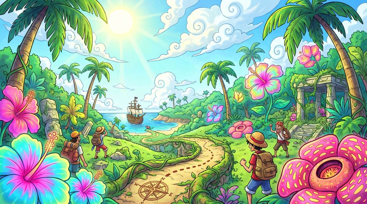 蜜桃传媒海贼王社区植物冒险视频